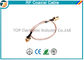Enchufe masculino coaxial del cable SMA de RG36 RF al conector de tabique hermético femenino de SMA