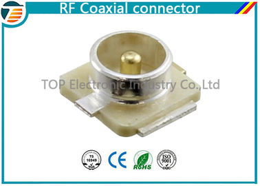 Conector coaxial del RF del enchufe del conector de U.FL soporte de la superficie de 50 ohmios