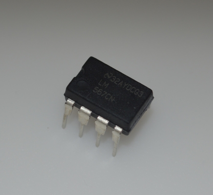LM567CN Tone Decoder/Lock Detector IC con frecuencia programable (0,01Hz-500kHz), alta inmunidad al ruido 20mA Producción de sumidero amplio rango de suministro (4.75V-9V) paquete DIP-8