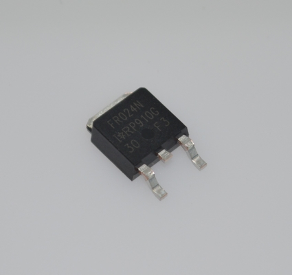 IRFR024NTRPBF MOSFET de canal N de 55V 24A con RDS(on) ultra bajo de 0.028Ω, velocidad de conmutación rápida, probado al 100% en avalancha, paquete DPAK compacto, sin plomo y conforme con RoHS