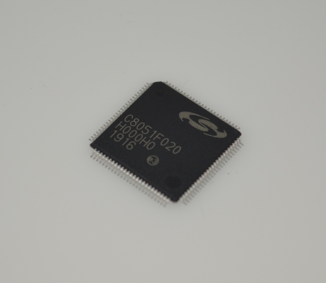 C8051F020-GQR Alta velocidad 25 MIPS Núcleo 8052 Flash en sistema de 64KB 4.5KB RAM ADC de 12 bits DAC duales de 12 bits LQFP de 64 pines Rango de temperatura industrial Amplio conjunto de periféricos