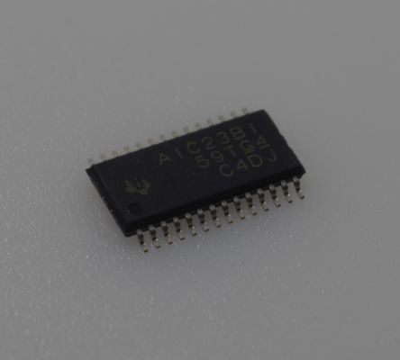 TLV320AIC23BIPWR CODEC estéreo de potencia ultra baja con amplificador HP integrado Interfaz de audio programable y flexible para aplicaciones portátiles/de alta fidelidad optimizadas para batería