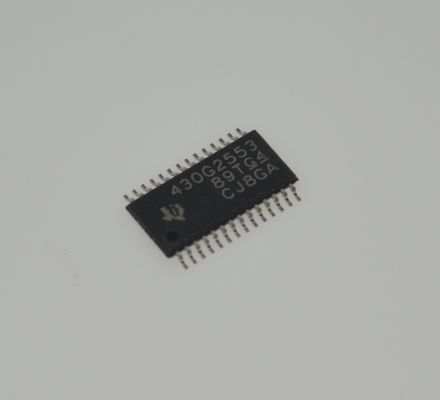 MSP430G2553IPW28R: 16MHz 16-bit Ultra-Low-Power MCU with 16KB Flash, 512B RAM, 10-bit ADC, Timer, UART/SPI/I2C, On-chip Emulation & Extended Temp Range for Embedded Systems