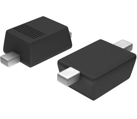 Diodo de conmutación de alta velocidad 1N4148WS con clasificación de 100V, corriente de 150mA, capacitancia ultra baja de 2pF, recuperación de 4ns, paquete miniatura SOD-323, calificado AEC-Q101 para aplicaciones automotrices y de uso general