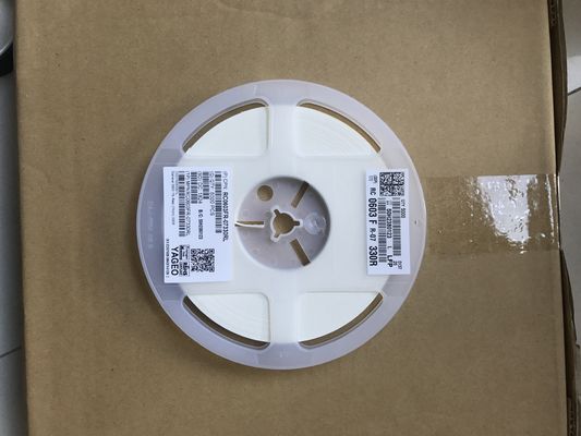 RC0603FR-07330RL 330mΩ Resistente de sentido de corriente 0603 Caso 1% Tolerancia 100ppm/°C TCR 0.1W Tecnología de película delgada sin halógenos Compatible con RoHS para gestión de energía y monitoreo de baterías