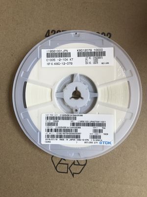 C1005X5R1H104K050BB 100nF MLCC 50V Rating X5R Dielectric 0402 Case 10% Tolerance High Capacitance Density General Purpose RoHS Compliant for Consumer & Automotive Electronics