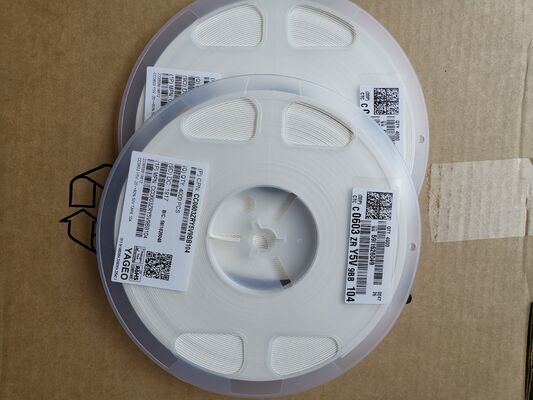 Compact 0603 MLCC 0.1µF (104) Capacitance 5.9V Rated Ultra-Low ESR/ESL High-Frequency Performance Stable Y5V Dielectric Miniature Size Ideal for Decoupling and Filtering in Dense PCBs