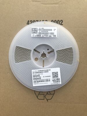 Alta Capacidad 10μF 0805 MLCC 5.5V Nivel de Calificación Ultra-Miniatura Tamaño Bajo ESR/ESL Y5V Dielectrico Rendimiento de Alta Frecuencia Eficaz en Costo Ideal para Desacoplamiento y Buffer en Electrónica Portátil