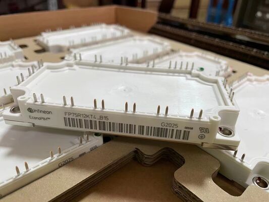 FP75R12KT4 B15 1200V 75A PIM IGBT Module TRENCHSTOP™ IGBT4 Baja Pérdida de Conmutación Rectificador Integrado y Freno Placa Base de Cobre NTC Alta Frecuencia de Conmutación Para Variadores de Motor