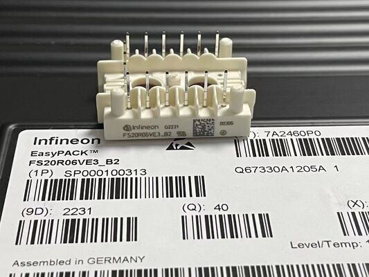 FS20R06VE3_B2 600V 20A módulo IGBT Tecnología trenchstop baja VCEsat con conmutación rápida integrada NTC PressFIT contacto alta densidad de potencia ECONOIM-3 para unidades