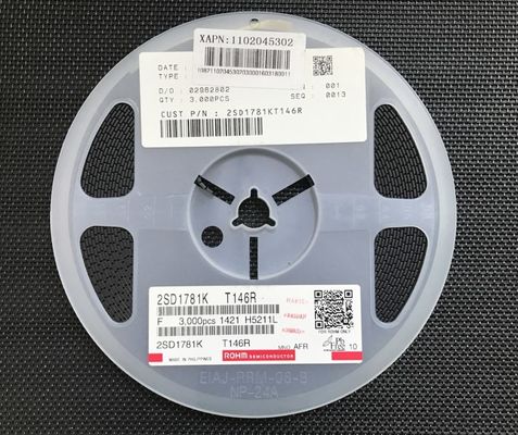 2SD1781K Transistores NPN de alta corriente (3A), baja caída de voltaje para aplicaciones de conmutación de energía Transistores NPN ultra confiables con disipación de energía de 10W y velocidad de conmutación rápida