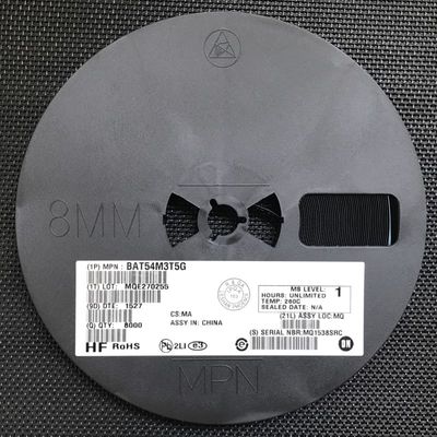BAT54M3T5G Diodo Schottky de doble serie de 30 V de voltaje inverso 200 mA de corriente hacia adelante baja de 0,32 V VF SOT-723 Paquete ultra-miniatura Conmutación de alta velocidad Ideal para electrónica portátil y automotriz