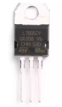 L7805CV-DG 5V 1.5A Regulador de tensión lineal Protección contra sobrecarga térmica Cortocircuito seguro TO-220 Paquete Amplio rango de entrada 7V-35V, ideal para suministro de energía y control industrial