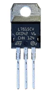 L7815CV-DG Regulador Lineal 15V 1.5A TO-220 Protección Térmica/Cortocircuito Precisión ±4% -40°C a +125°C