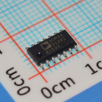 ADM3491ARZ: Transceptor RS-485 de 3.3V, 16Mbps, ±15kV ESD, 1/8 de carga unitaria, SOIC-4, de -40°C a +85°C
