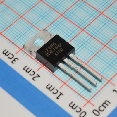 IRF4905PBF - MOSFET de canal P de -55V 74A Corriente 0.02Ω Rds(on) TO-220AB 175°C Clasificado para avalancha máxima