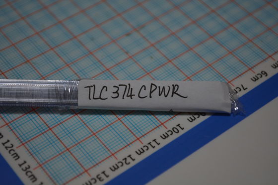 TLC374CPWR Comparador CMOS cuádruple 2μs Respuesta 2.7-16V Alimentación 1mV Desfase Salida Push-Pull TSSOP-14 -40°C a +125°C Grado Industrial