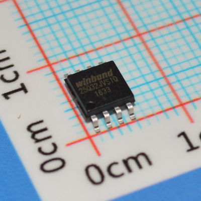W25Q32JVSSIQ Flash SPI de 32Mb 104MHz Reloj 100K Ciclos de Borrado SOIC-8 2.7-3.6V -40°C a +85°C