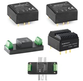URB4805YMD-10WR3 Convertidor DC-DC 5V 10W 4:1 de entrada amplia (9-36V) 94% de eficiencia SIP-7 -40°C a +85°C