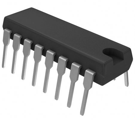 UC2846N Controlador PWM de modo de corriente 500kHz, 8-40V Entrada 1A Totem Pole DIP-16 -40°C a +85°C