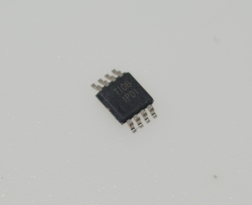 INA826AIDGKR Amplificador de instrumentación de precisión con bajo ruido, salida de carril a carril, amplio rango de alimentación, baja potencia, alto CMRR y paquete MSOP-8 pequeño