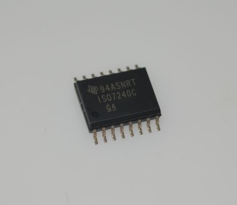 Aislador digital de 4 canales ISO7240CDWR con velocidad de 100 Mbps, alto CMTI (50 kV/µs), amplio rango de alimentación (3 V-5,5 V), bajo consumo, protección ESD robusta y encapsulado SOIC-16