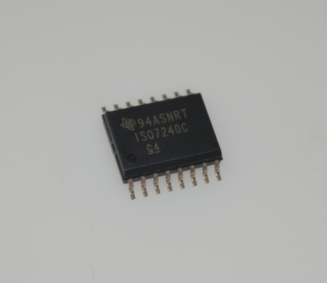 Aislador digital de 4 canales ISO7240CDWR con velocidad de 100 Mbps, alto CMTI (50 kV/µs), amplio rango de alimentación (3 V-5,5 V), bajo consumo, protección ESD robusta y encapsulado SOIC-16