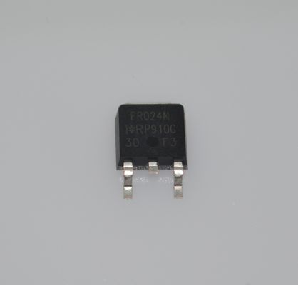 IRFR024NTRPBF MOSFET de canal N de 55V 24A con RDS(on) ultra bajo de 0.028Ω, velocidad de conmutación rápida, probado al 100% en avalancha, paquete DPAK compacto, sin plomo y conforme con RoHS