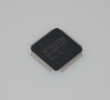 MSP430F147IPMR 16MHz MCU de energía ultra baja con 32KB Flash 1KB RAM 12 bits ADC 16 bits Timers UART/SPI/I2C 1.8-3.6V Operación y paquete LQFP de 64 pines
