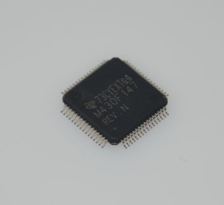 MSP430F147IPMR 16MHz MCU de energía ultra baja con 32KB Flash 1KB RAM 12 bits ADC 16 bits Timers UART/SPI/I2C 1.8-3.6V Operación y paquete LQFP de 64 pines