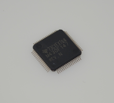 MSP430F147IPMR 16MHz MCU de energía ultra baja con 32KB Flash 1KB RAM 12 bits ADC 16 bits Timers UART/SPI/I2C 1.8-3.6V Operación y paquete LQFP de 64 pines