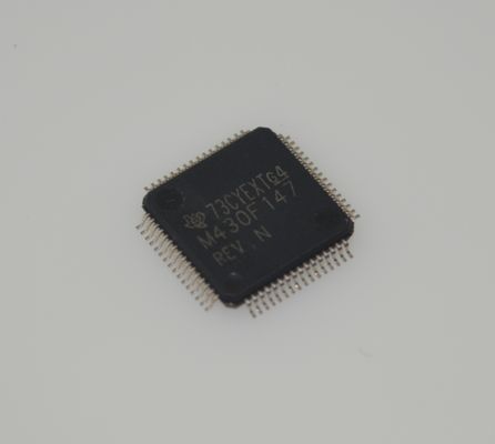 MSP430F147IPMR 16MHz MCU de energía ultra baja con 32KB Flash 1KB RAM 12 bits ADC 16 bits Timers UART/SPI/I2C 1.8-3.6V Operación y paquete LQFP de 64 pines