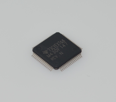 MSP430F147IPMR 16MHz MCU de energía ultra baja con 32KB Flash 1KB RAM 12 bits ADC 16 bits Timers UART/SPI/I2C 1.8-3.6V Operación y paquete LQFP de 64 pines