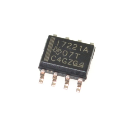 Aislador digital ISO7221ADR de 1 canal, 150 Mbps, aislamiento de alta velocidad de 3 kVrms, retardo de 3,1 ns, voltaje amplio de 2,7-5,5 V, -40 °C a +125 °C, paquete SOIC-8