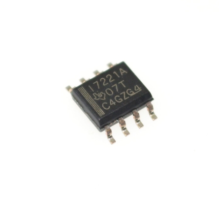 Aislador digital ISO7221ADR de 1 canal, 150 Mbps, aislamiento de alta velocidad de 3 kVrms, retardo de 3,1 ns, voltaje amplio de 2,7-5,5 V, -40 °C a +125 °C, paquete SOIC-8