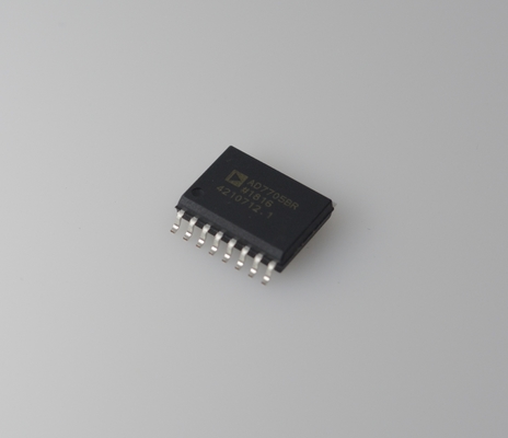 AD7705BRZ ADC de 16 bits, precisión, bajo ruido, funcionamiento a 3V/5V, filtro en chip, interfaz SPI, baja potencia, -40°C a +85°C, grado industrial