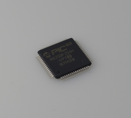 PIC32MX250F256H-I/PT MCU de 32 bits de alto rendimiento con 256KB Flash, 64KB RAM, velocidad de 50MHz, USB OTG, bajo consumo y periféricos robustos para diseños embebidos