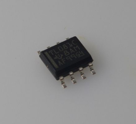 TL081CDR Op-Amp de entrada JFET de alta velocidad con ancho de banda de 3MHz 13V/μs tasa de deslizamiento Bajo ruido Ampliación ±18V de suministro Alta gama de entrada Z e temperatura industrial para circuitos analógicos de precisión