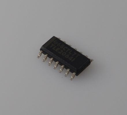 TLE2064IDR Quad de precisión JFET-Input Op-Amp con ancho de banda de 10 MHz 45V/μs Tasa de deslizamiento Bajo ruido (16nV/√Hz) ±2V a ±20V Suministro EMI endurecido y grado automotriz para acondicionamiento de señal de alta velocidad