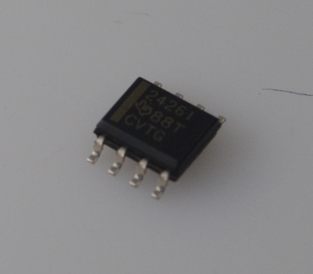 IC de referencia de tierra virtual de precisión TLE2426IDR con precisión de ±0,05 %, salida de 1 mA, entrada amplia de 1,4 V a 40 V, baja TC (35 ppm/°C) y protección contra cortocircuitos para sistemas de alimentación única