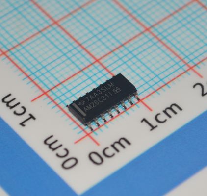 AM26C31IDR Controlador diferencial RS-422/RS-485 de alta velocidad 32Mbps, 4 canales, Protección ESD ±15kV, Amplio suministro de 3V a 5.5V, -40°C a +125°C, Baja potencia y grado industrial