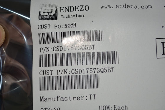 CSD17573Q5BT 40V N-Channel NexFET™ MOSFET with 1.7mΩ RDS(on) 75A Current 175°C Rating Low Qg 5mm×6mm SON Package AEC-Q101 Qualified & Lead-Free Design