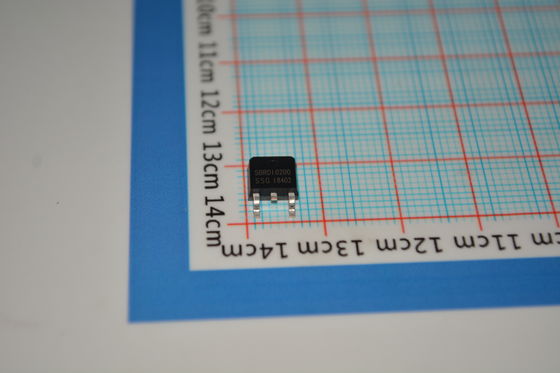 SBRD10200TR 100V 20A Puente rectificador SBR con baja Vf Alta eficiencia <155 °C TJ Rateado AEC-Q101 Calificado para motores motorizados cepillados para automóviles e industriales