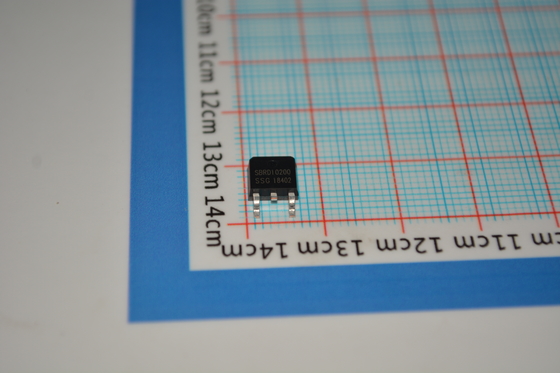 SBRD10200TR 100V 20A Puente rectificador SBR con baja Vf Alta eficiencia <155 °C TJ Rateado AEC-Q101 Calificado para motores motorizados cepillados para automóviles e industriales