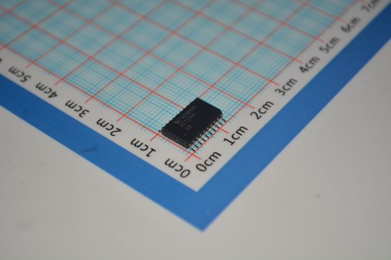 SN74HCT244DWR Buffer octal de 3 estados/conductor de línea con velocidad HCT Compatibilidad LSTTL Salidas de alta corriente Amplio voltaje de funcionamiento y retrasos de propagación equilibrados