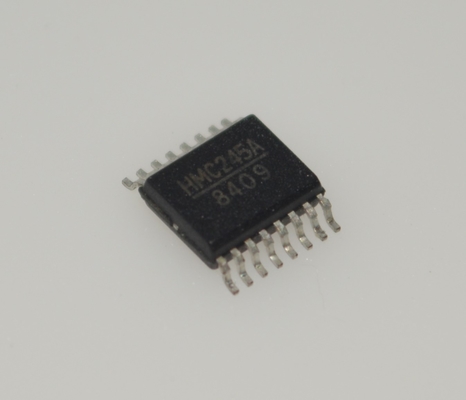 HMC245AQS16E Conmutador SPST de alto rendimiento banda ancha 0,1-6GHz 1.2dB IL bajo 60dB aislamiento 5V / 3V Control CMOS +38dBm IP3 50Ω Compatible con RoHS para sistemas celulares / WiFi