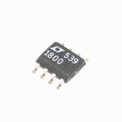 LT1800CS8 Alta velocidad 100MHz Op Amp 400V/μs Tasa de deslizamiento baja 3.5mV Offset Rail-to-Rail Salida 5V a ±5V Suministro 7nA IB Ahorro de espacio SOIC-8 para filtros / controladores ADC