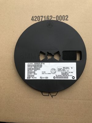 ESD5Z3.3T1G Diodo de sujeción de 3.3V, paquete SOD-523, <1pF de capacitancia, bidireccional, IEC 61000-4-2 Nivel 4 (30kV), protección ESD, defensa de línea de datos de alta velocidad, ideal para electrónica portátil