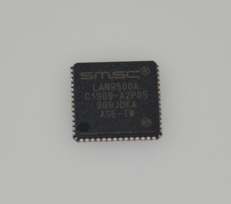 LAN9500A-ABZJ Controlador Ethernet avanzado de USB 2.0 a 10/100 con alta velocidad de 480 Mbps integrado MAC / PHY y EEPROM Temperatura industrial de energía ultra baja ESD robusto y QFN compacto de 36 pines para diseños integrados