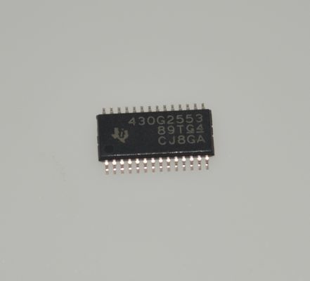 MSP430G2553IPW28R: 16MHz 16-bit Ultra-Low-Power MCU with 16KB Flash, 512B RAM, 10-bit ADC, Timer, UART/SPI/I2C, On-chip Emulation & Extended Temp Range for Embedded Systems